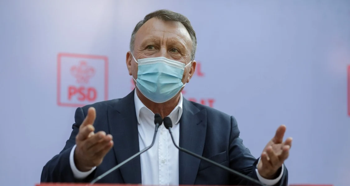 Secretarul general al PSD într-o conferință de presă FOTO Arhivă