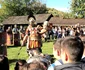 Istorie experimentală despre daci și romani la Muzeul Satului Vâlcean Înfruntarea lupilor Foto Școala Dăești