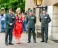 Prințesa Catharina-Amalia și tatăl ei Regele