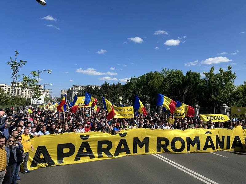 LIVE TEXT Horațiu Potra, săltat de jandarmi la mitingul organizat de AUR în Capitală. 40.000 de euro, găsiți la un apropiat al mercenarului