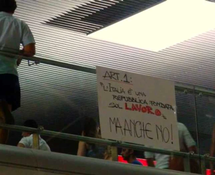 Haos pe aeroporturile din Italia