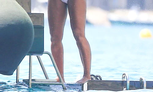 Exclusive Melanie Brown & Her Husband Enjoy The Day Out On A Yacht In Spain jpeg