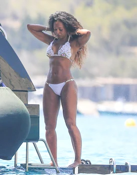 Exclusive    Melanie Brown & Her Husband Enjoy The Day Out On A Yacht In Spain jpeg