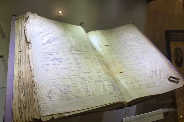 Registrul de evidență militară al lui Constantin Brâncuși, nr. 728 – file cu înscrisurile referitoare la Constantin Brâncuși 