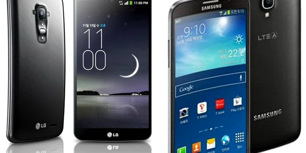 lg g flex samsung galaxy round