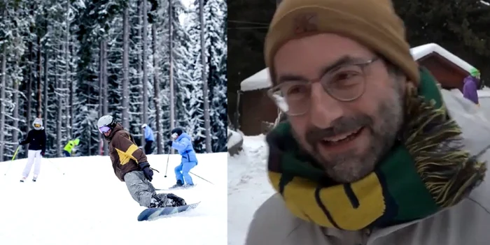 Reacţia unui turist grec, venit la schi în „satul lui Moş Crăciun” din România