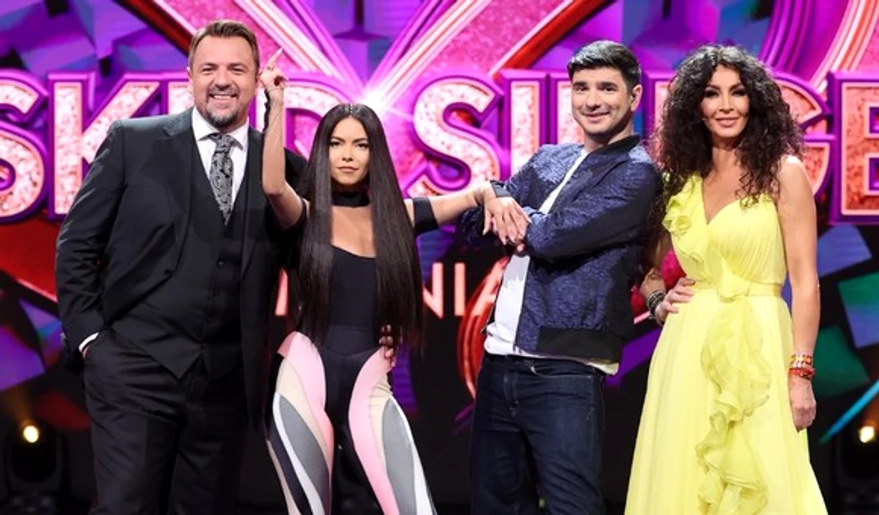 
    Detectivii Masked Singer România: Horia Brenciu, Inna, Alex Bogdan, Mihaela Rădulescufoto: PRO TV  