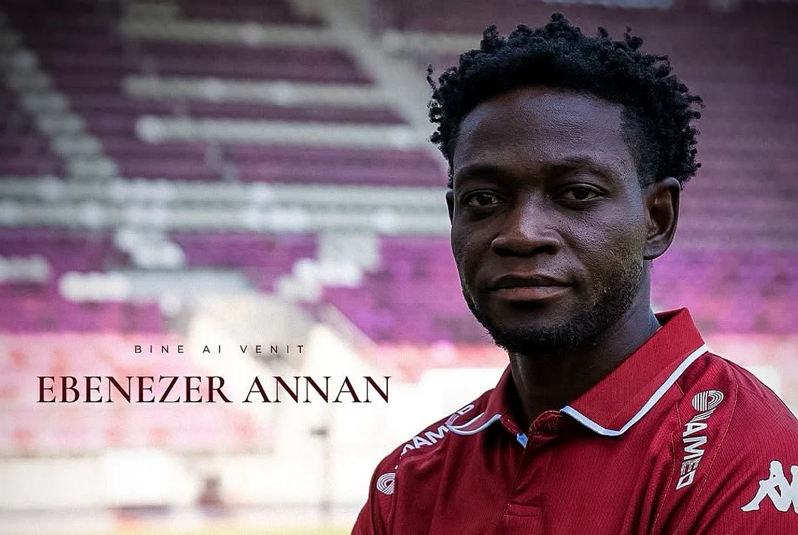 Ebenezer Annan a fost campion al Serbiei cu Steaua Roșie