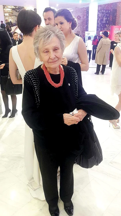 Tatiana Iekel (83 de ani) a fost în sală la decernarea premiilor