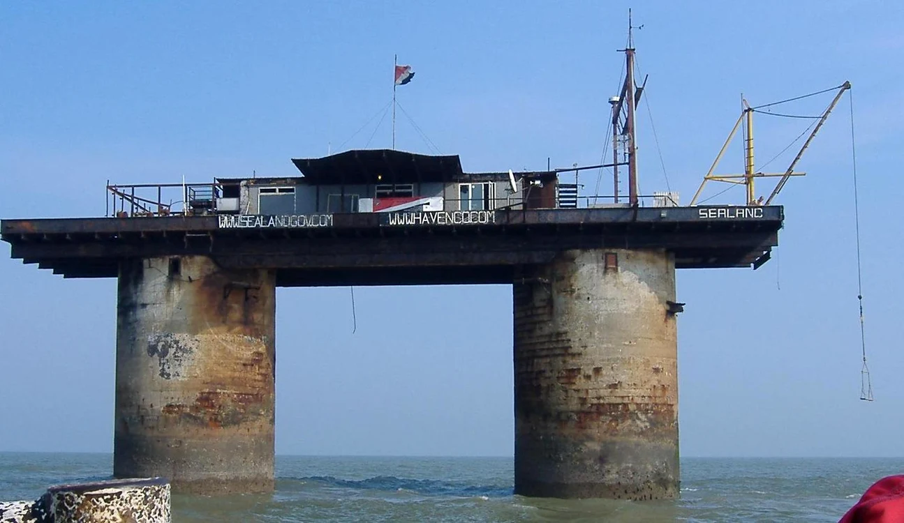 Sealand este cel mai mic stat din lume care are un singur locuitor permanent / foto: Wikipedia