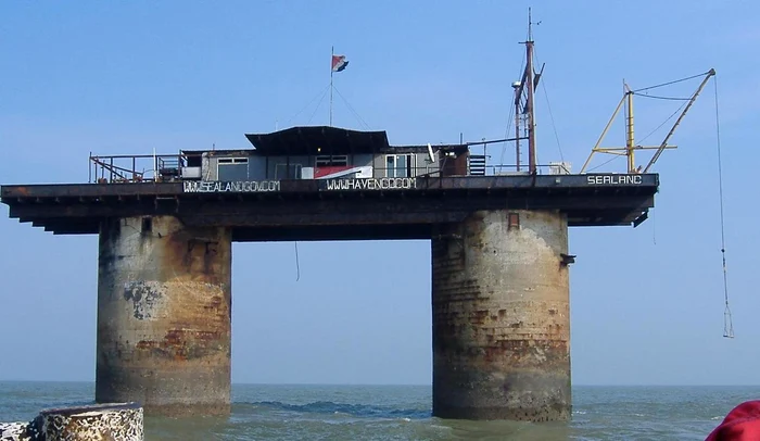 Sealand este cel mai mic stat din lume care are un singur locuitor permanent / foto: Wikipedia