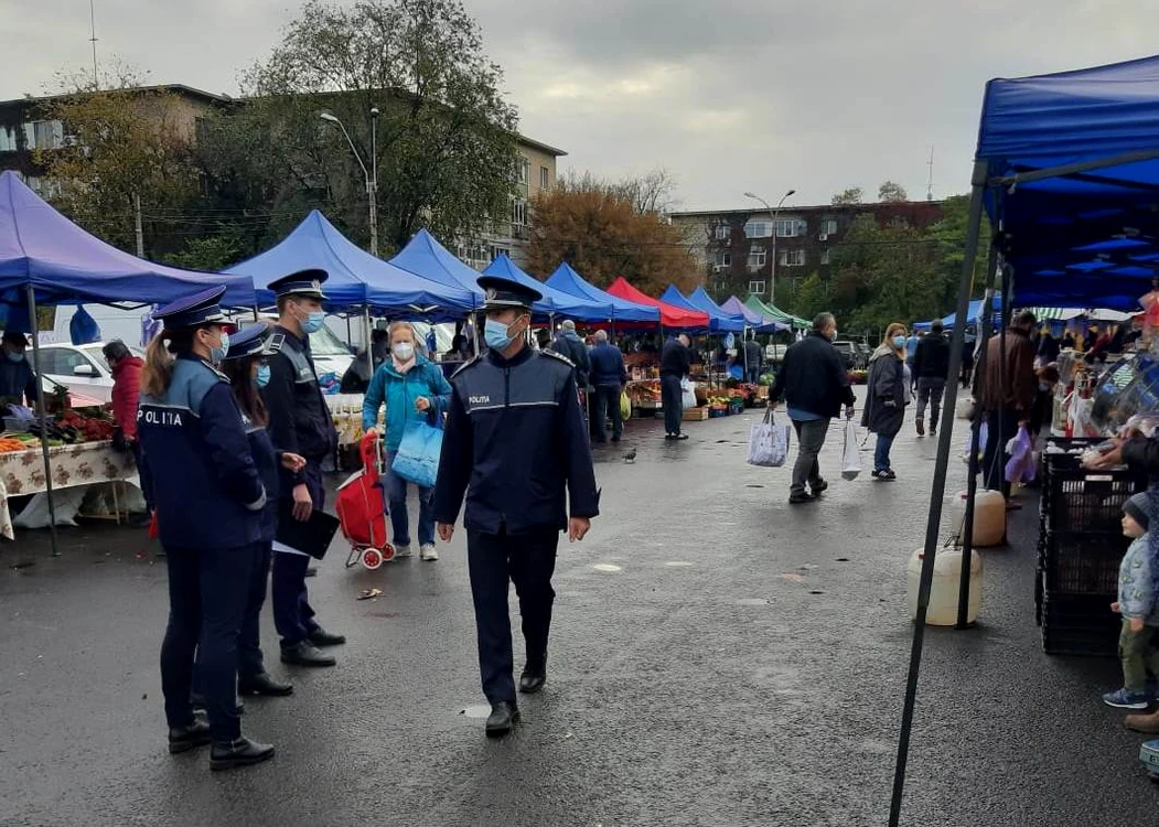 A fost controale și în piața volantă de la Academia Militară