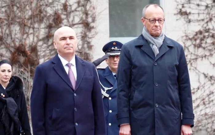 Ilie Bolojan, primit de Friedrich Merz FOTO: captură video
