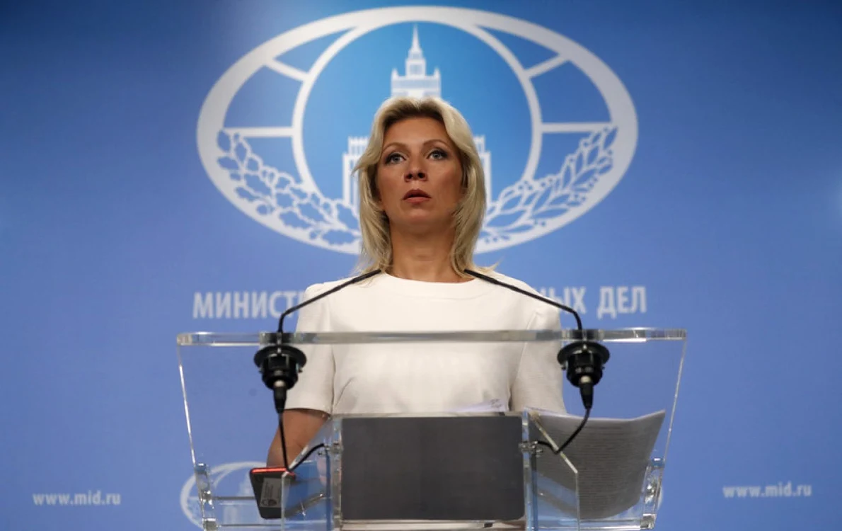Reprezentaanta MAE rus a fost întrebată cu privire la declarațiile făcute de Geoană FOTO EPA EFE