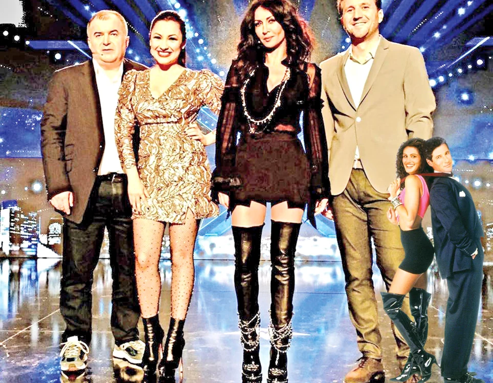 
    Florin Călinescu,  Andra, Mihaela  Rădulescu și  Andi Moisescu  au reluat  preselecțiile  pentru “Românii  au talent”. Cizmele lungi,  extrem de  sexy, au devenit  celebre după  ce Julia Roberts  le-a purtat  în filmul  “Pretty  Woman”  