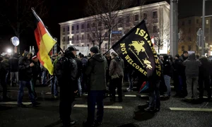 Protestele din Leipzig au început la scurt timp după declarațiile cancelarului Angela Merkel jpeg