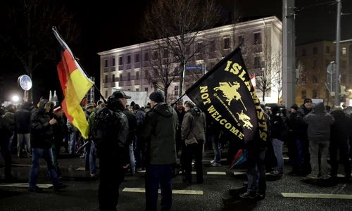 Protestele din Leipzig au început la scurt timp după declarațiile cancelarului Angela Merkel jpeg