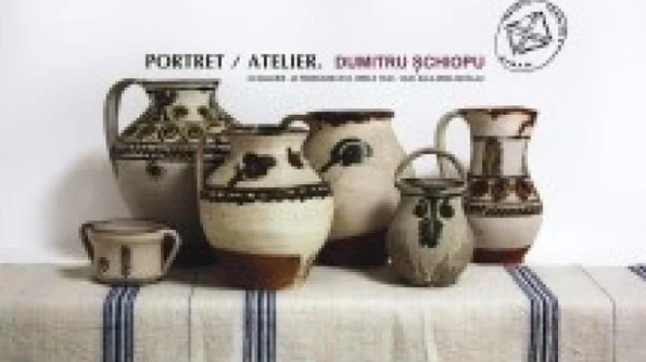 Portret /Atelier de olar Dumitru Şchiopu la MNŢR jpeg