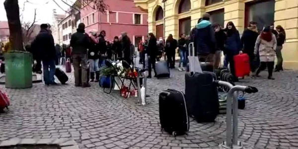protest sibiu trolere foto adevarul