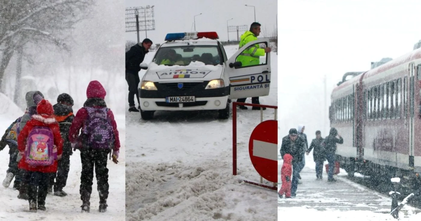 Mai multe drumuri naţionale au fost închise din cauza vizibilităţii scăzute