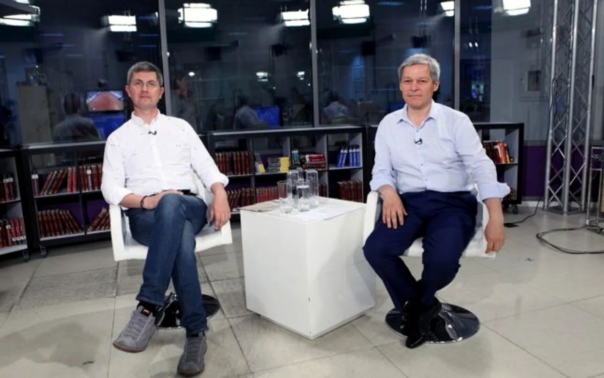 Dan Barna şi Dacian Cioloş FOTO Florin Suler