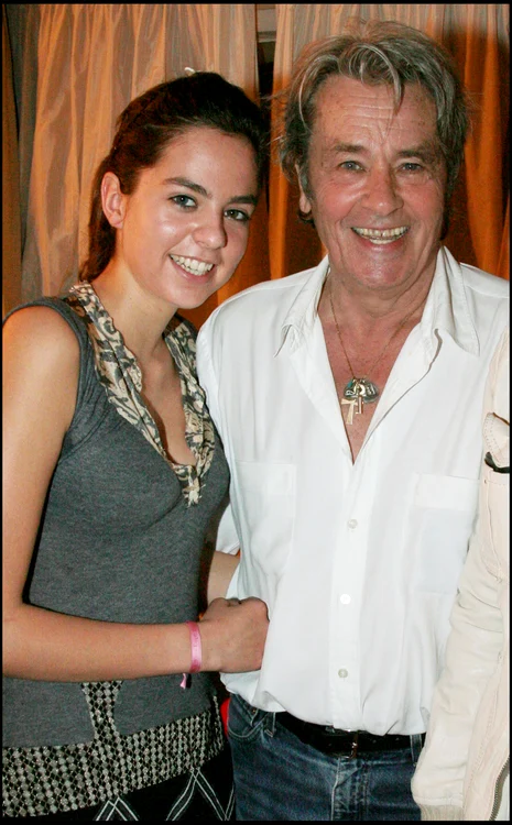 Anouchka avea o relație specială cu tatăl ei, Alain Delon (Foto: Profimedia)