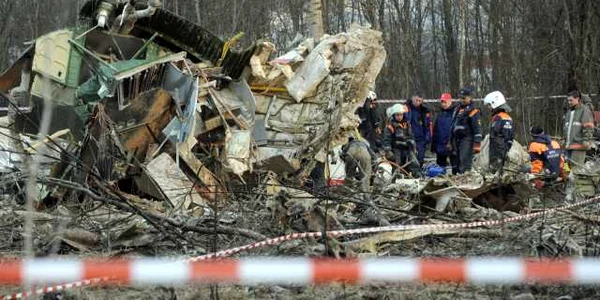 Accidentul aviatic de la Smolensk s-a soldat cu moartea a 96 de persoane Foto: AFP