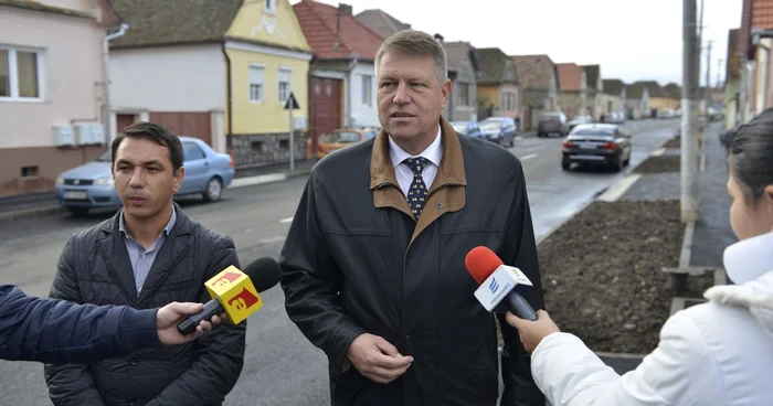 Strada a fost redeschisa de primarul Klaus iohannis