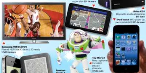 Pasionaţii de tehnologie  au trecut pe lista gadgeturilor anului şi jucării inteligente