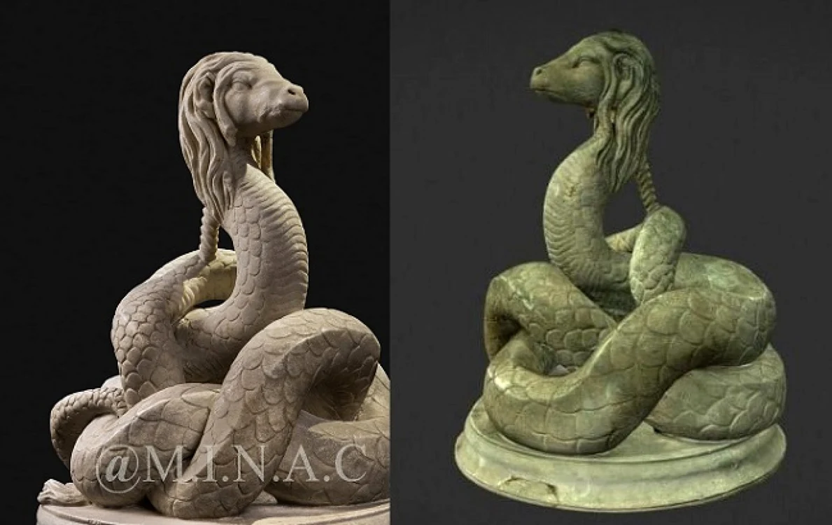 Şarpele Glykon foto: MINAC