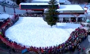 cozi uriase la telegondola jpg