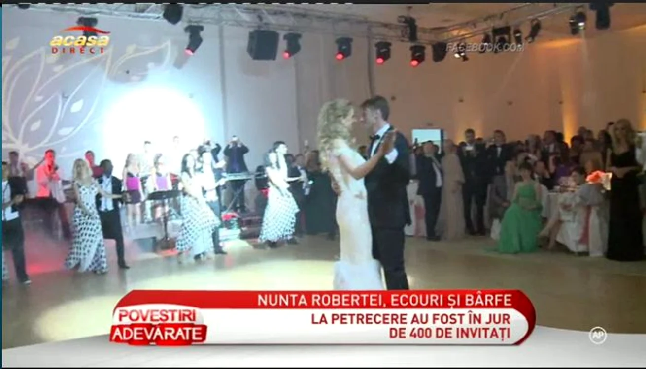 Roberta Anastase a strălucit în rochia semnată Cătălin Botezatu (captură: Acasă TV)