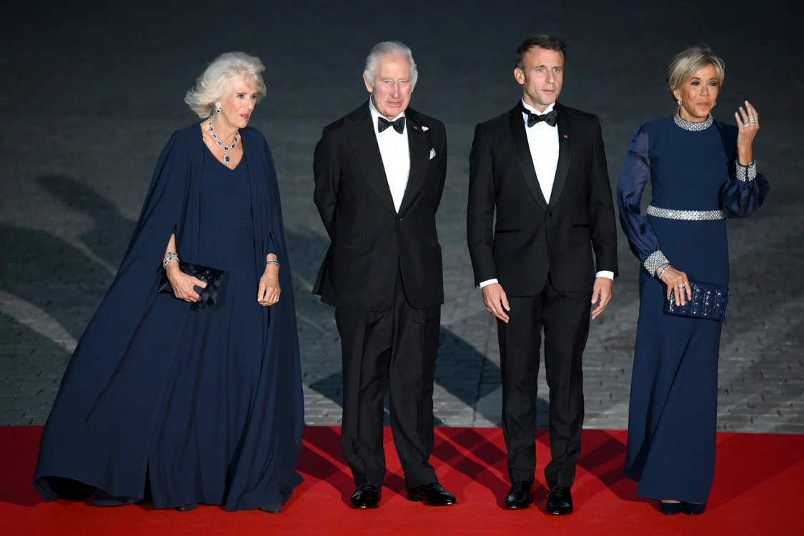 Regina Camilla și Regele Charles la dineul de stat de la Palatul Versailles Foto Getty (3) jpg