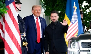 Întâlnirea dintre Donald Trump și Volodimir Zelenski. FOTO EPA-EFE