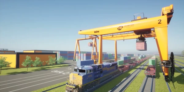 terminalul intermodal East-West Gate 