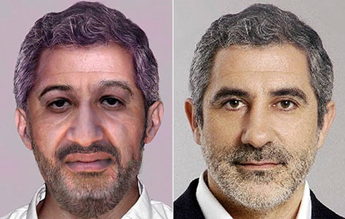 
    Iată fotografia lui Osama prelucrată de FBI şi pe Gaspar Llamazares  
