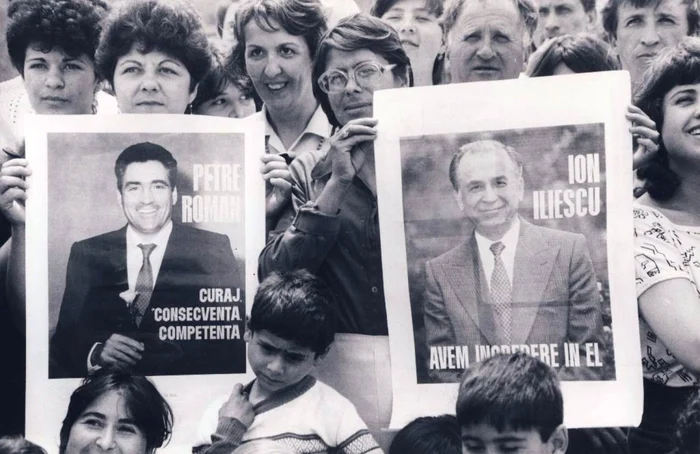 Ion Iliescu a devenit primul președinte al României FOTO Adevărul