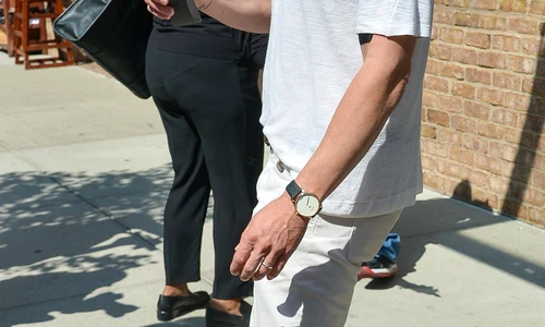 Brad Pitt Takes A Walk In New York jpeg