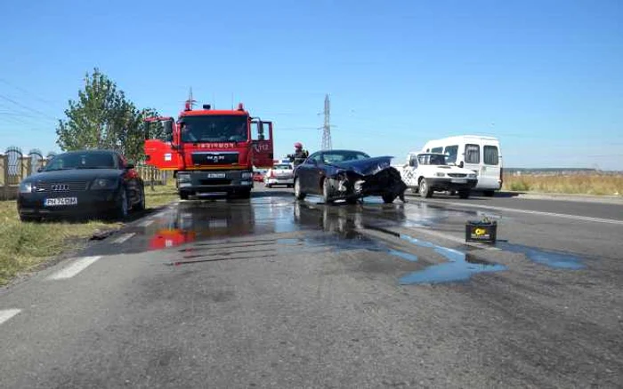 DJ 102 este un drum pe care se produc frecvent accidente. FOTO: arhivă Adevărul Ploieşti