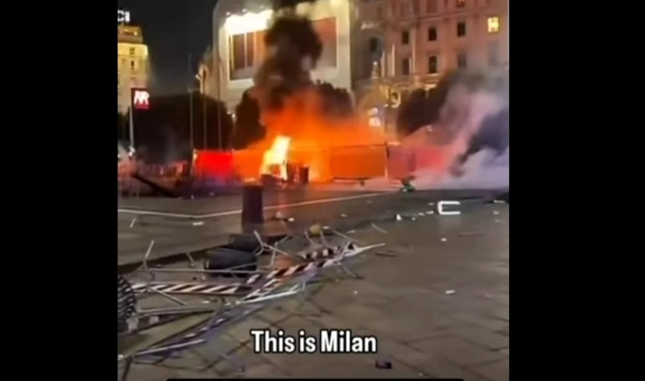 Proteste violente au loc şi în Italia