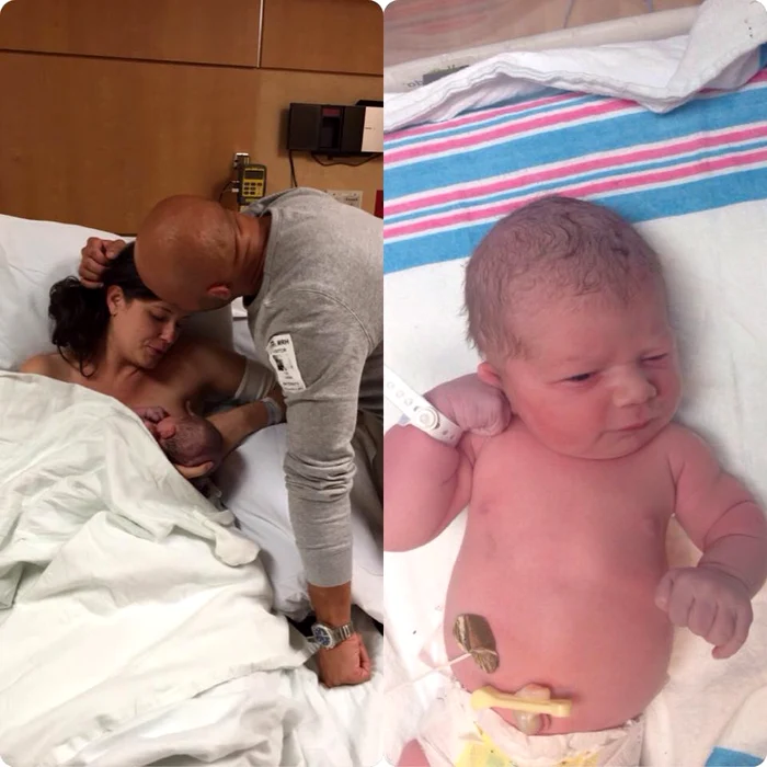 Oana Paveluc a adus pe lume primul ei copil