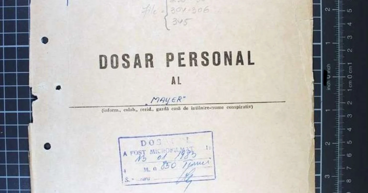 Coperta dosarului lui Hans Mokka FOTO rfi.ro