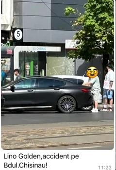 Lino Golden a fost implicat într-un nou accident rutier Foto: Instagram