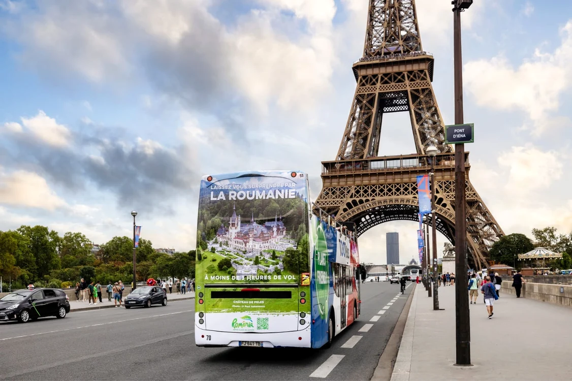 România, promovată în Paris. Foto: Facebook/Ministerul Economiei, Antreprenoriatului şi Turismului
