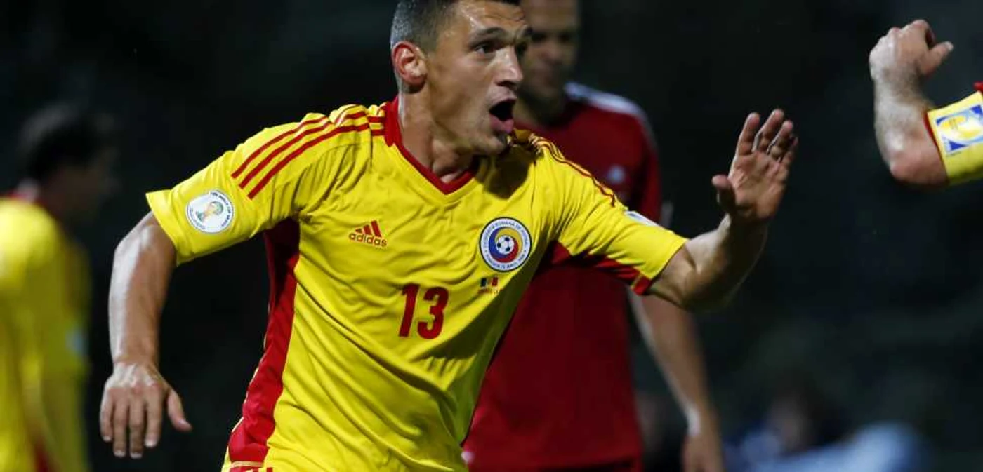 Claudiu Keşeru a înscris la debut, în meciul cu Andorra FOTO Reuters