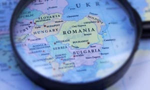 harta europa de est romania lupa foto shutterstock