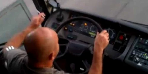 sofer agresiv si fumator cluj