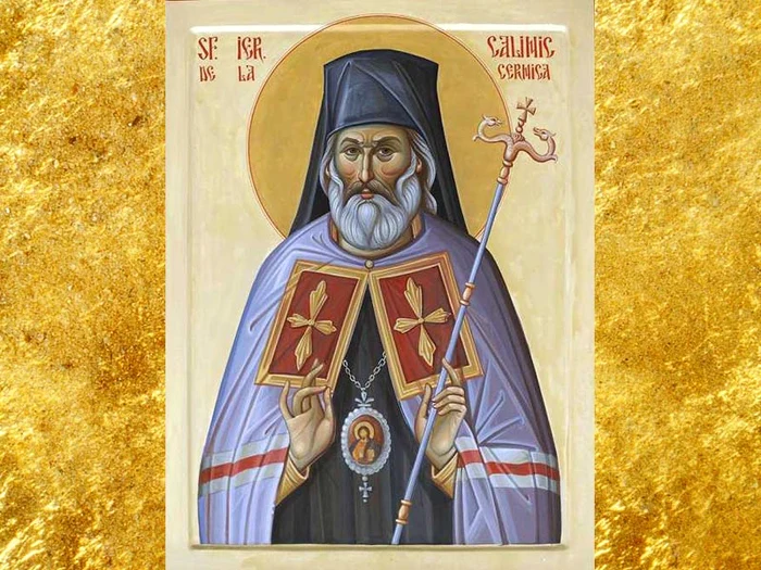 
    Sfântul Ierarh Calinic de la Cernica Episcopul Râmniculuiicoană de Gabriel Florin Iosub  