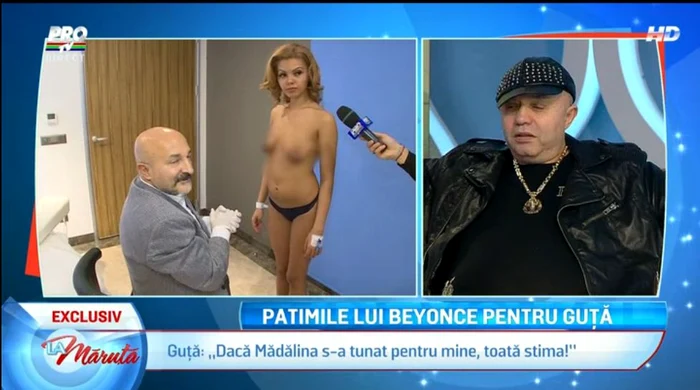 Nicolae a urmărit schimbările în platoul emisiunii lui Cătălin Măruţă