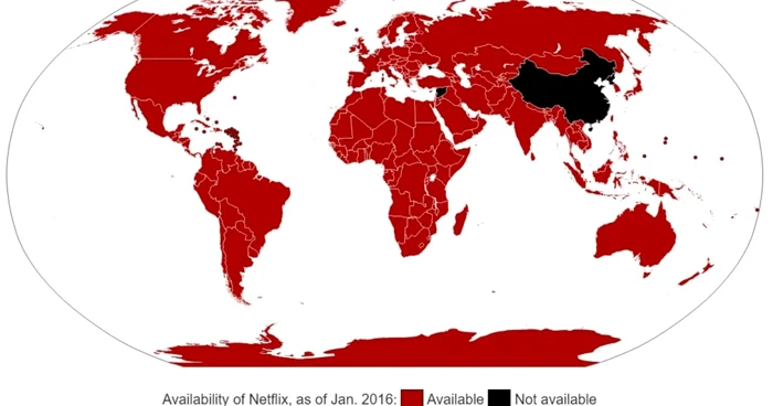 Harta Netflix foto wikipedia